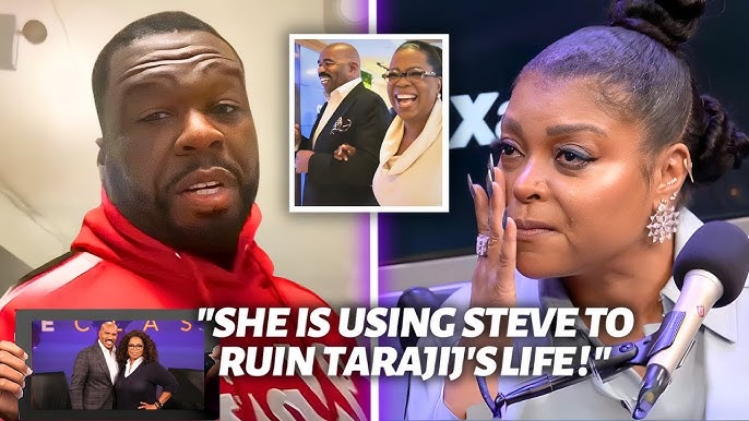 50 Cent Reveals How Oprah Is Using Steve Harvey To Blackball Taraji
