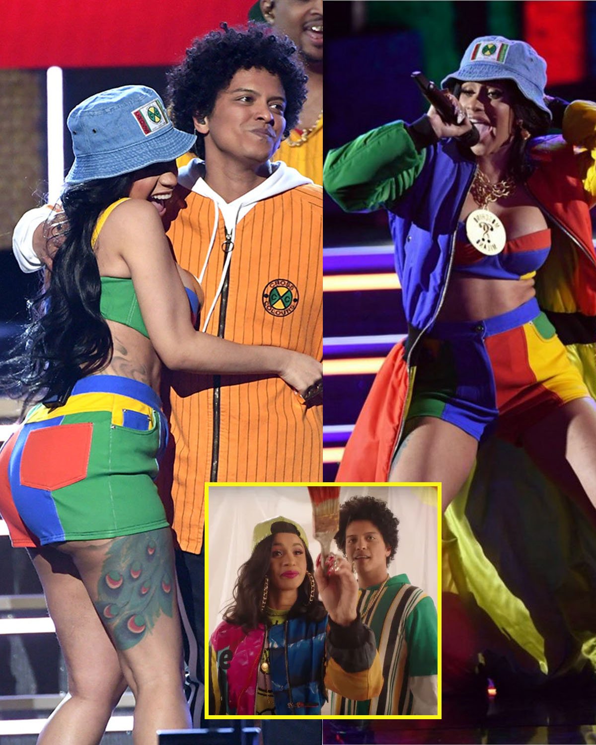 Bruno Mars’ humorous revelation about Cardi B’s body scent during their performance will make you laugh (video)