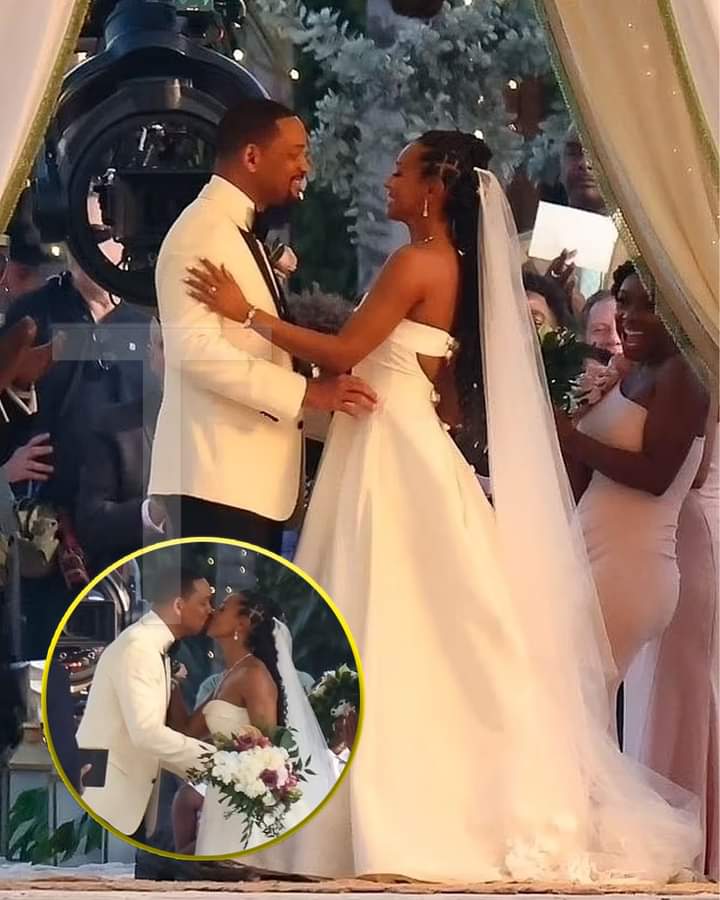 Will Smith, 55, and Melanie Liburd, 36, KISS and GET MARRIED!