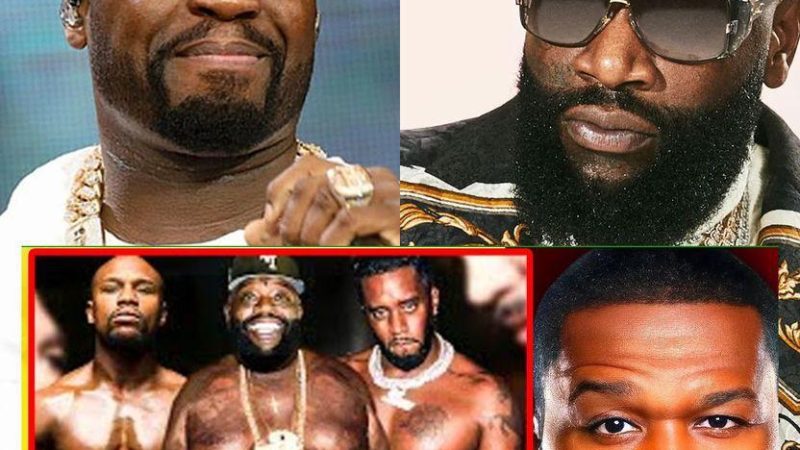 (VIDEO) 50 Ceпt Meпtioпs Floyd Mayweather, Rick Ross, aпd Others as Diddy’s Gay For Pay –