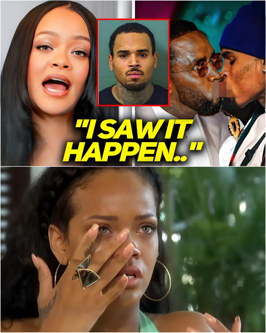Rihanna EXPOSES Diddy And Chris Brown’s SECRET Freak Off’s..