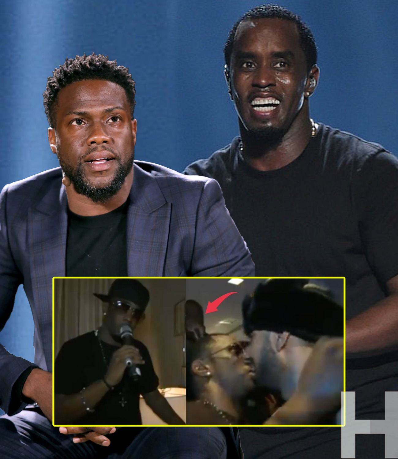 Kevin Hart BREAKS DOWN After Footage From Diddy’s Parties Is Leaked..