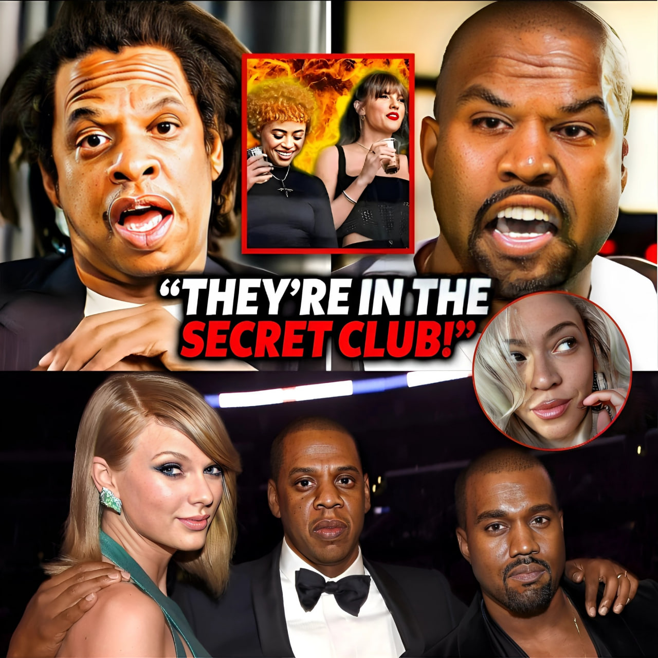 Jay Z & Kanye Leak Terrifying Details Alleging Taylor Swift & Co. Have Been Planted.. (Illuminati’s Claim?!)
