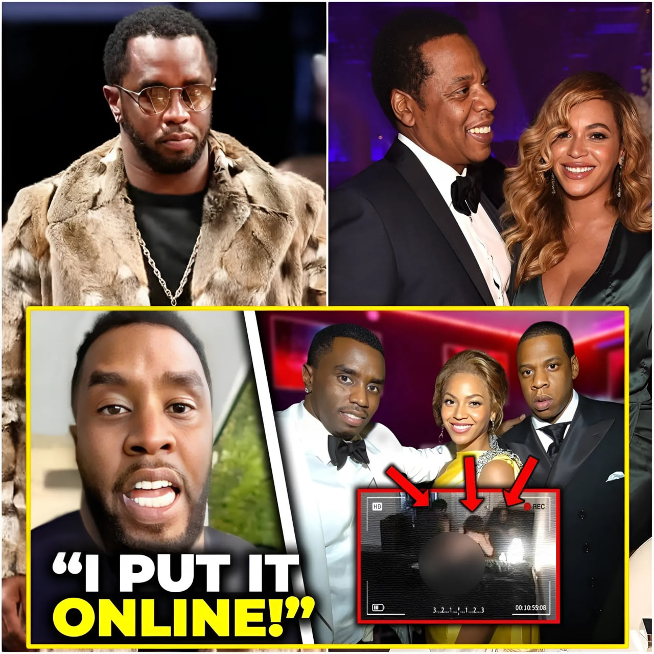 “Take that,take that” – Diddy LEAKED Secret S*X Tapes With JAY-Z & Beyonce For REVENGE!