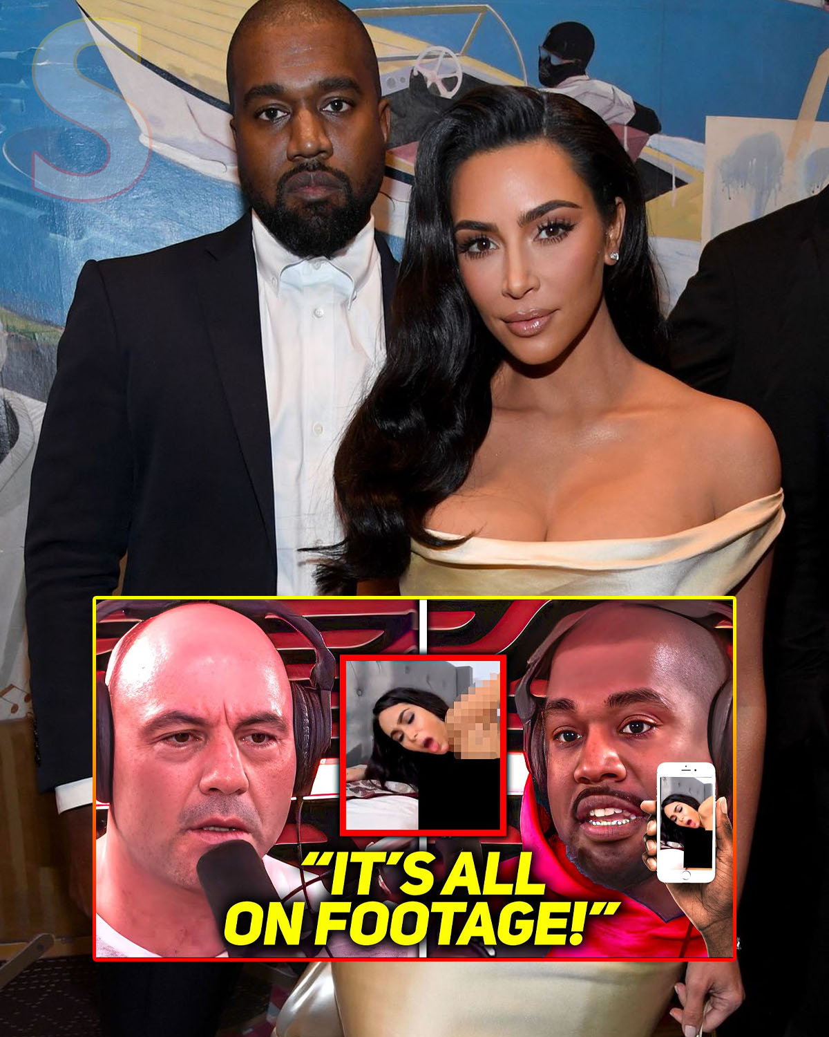 Kanye West LEAKS New Video Of Kim Kardashian Being At Diddy’s Nasty Freak0ffs