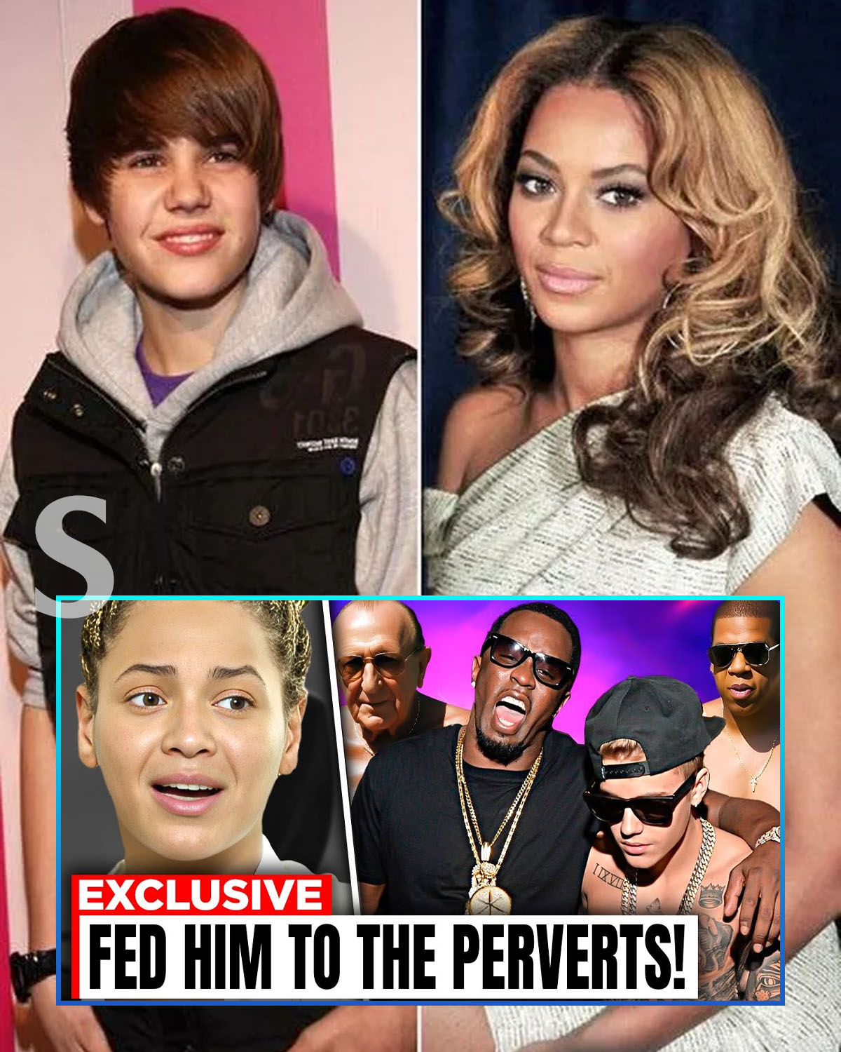 Beyonce EXPOSES Diddy For PIMPING OUT Justin Bieber To Industry Men